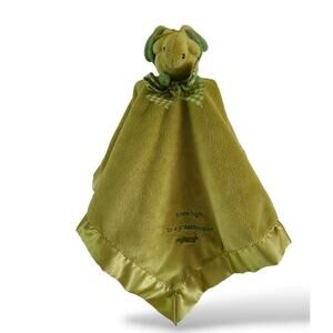 Bearington Lovey Baby Security Blanket Bug Hug Collection Green Grasshopper